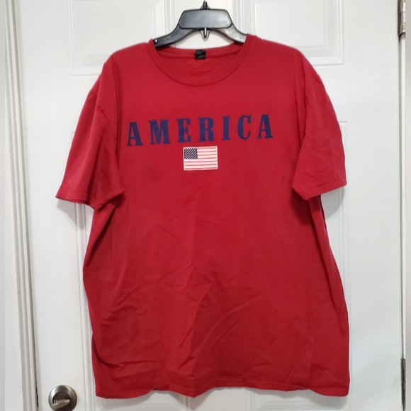 America Flag T-Shirt Size XL Unisex - Picture 8 of 9